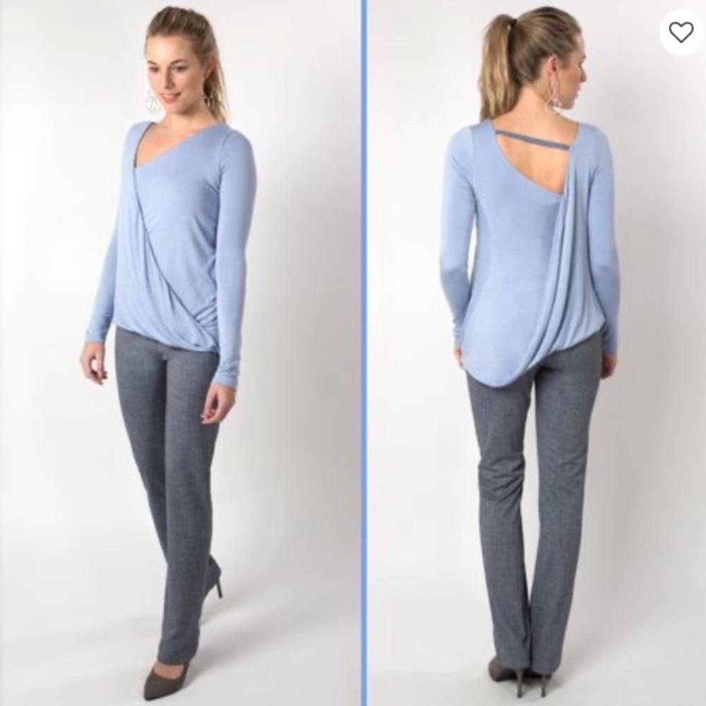 Betabrand Aphrodite Long Sleeve Top